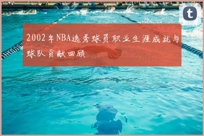 2002年NBA选秀球员职业生涯成就与球队贡献回顾